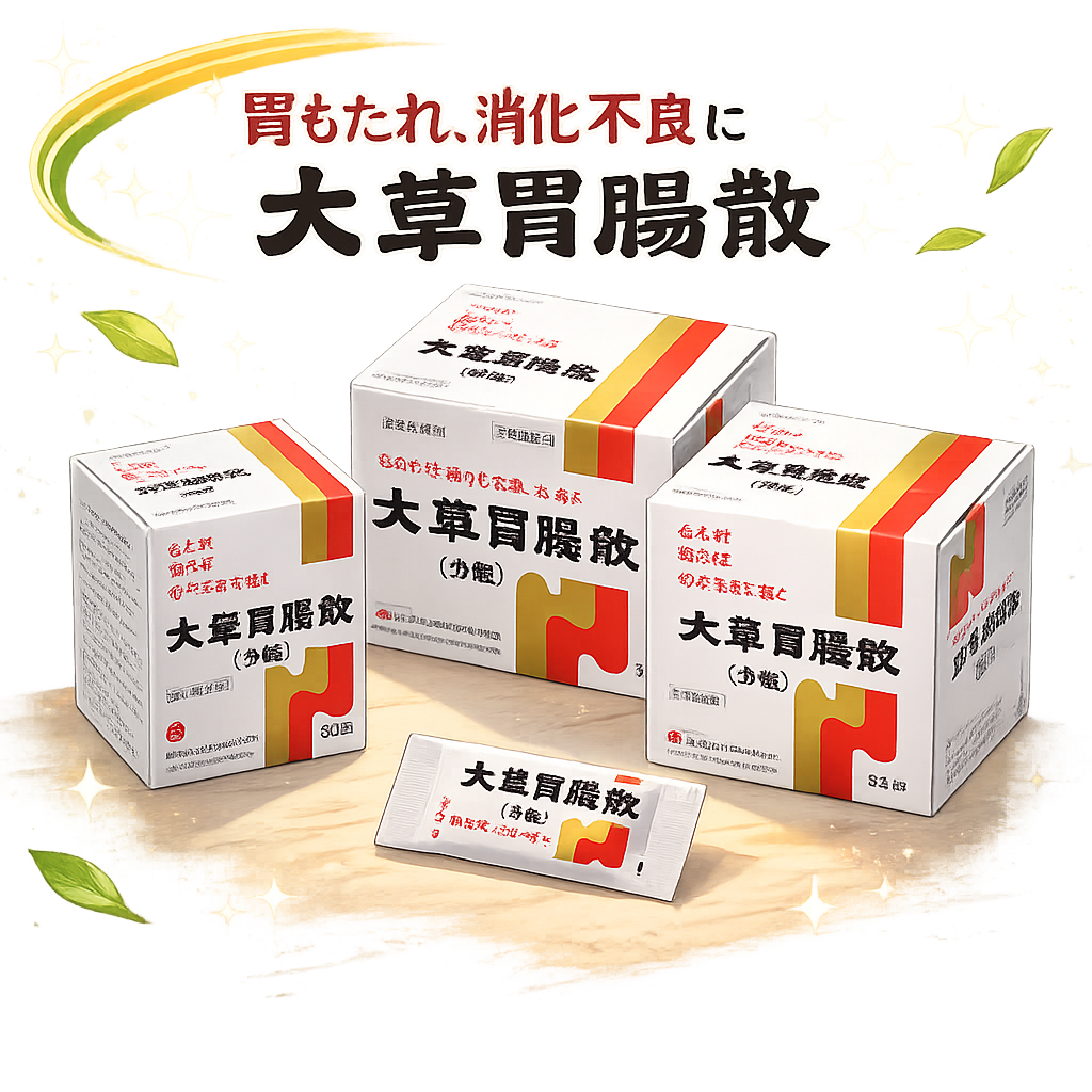 【テレビで話題】大草胃腸散について